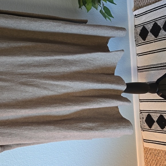 ALLSAINTS Mocha Brown ITAT Shrug Twist Front Long Sleeve Sweater Sz 8 - Picture 11 of 14